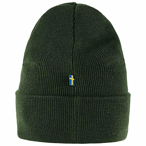 Fjällräven Unisex Classic Knit Hut, Deep Forest, One Size