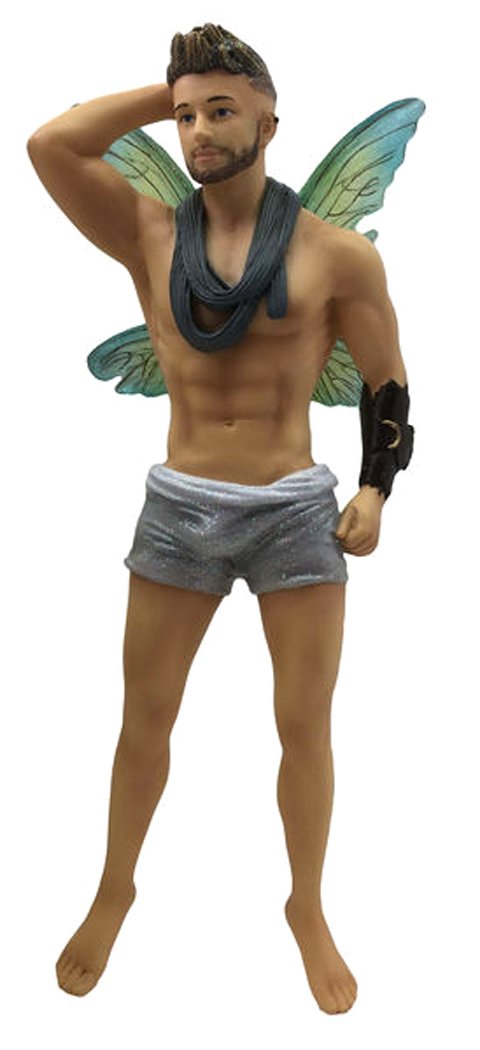 December Diamonds Javan Male Fairy Christmas Ornament Faeries Pixie 5555048 New