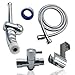 Handheld Bidet For Toilet - For A Fresh Shower Clean Feel Every Time. Ergonomic Design + Installation Kit For Wall & Toilet Mount