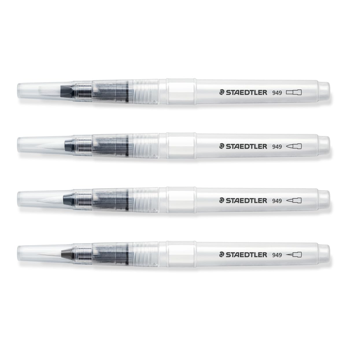 Staedtler 949 Design Journey – Blister 4 Pennelli a serbatoio d' acqua