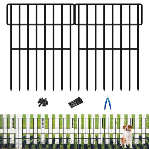ULIOK Animal Barrier Fence, 10 Panels No Dig Fence,...