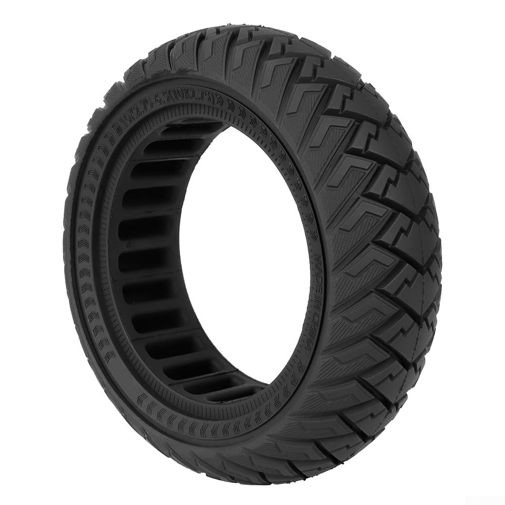 Ruedas de Repuesto para Patinete eléctrico de 10 Pulgadas, neumáticos Todoterreno de Goma Maciza de 10 x 2,70-6,5 para Patinete eléctrico G2