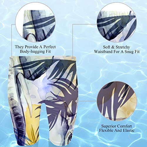 Bañador de natación largo para entrenamiento diario y competición Elefante Tropical talla S 3