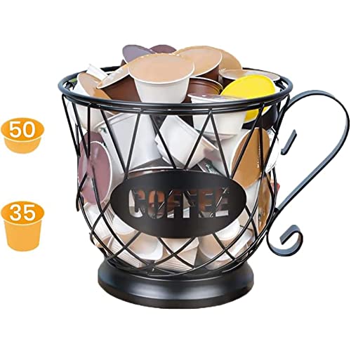 Organisateur décoration cuisine 65 capsules robuste et stable