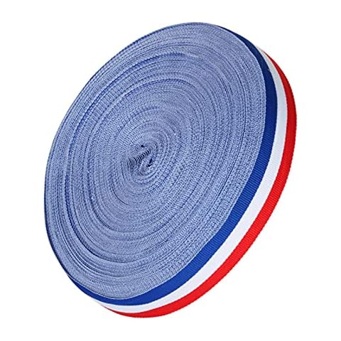10M Red White Blue Decorative Ribbon Cover