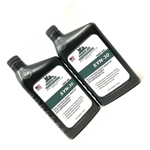 SYN-30 Curtis Challenge Air, Air Compressor Oil, Lubricant Synthetic Oil Two Quarts
