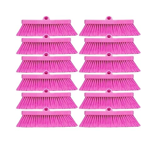Image of SPARTA 41278EC26 Flo-Thru Plastic Wall Scrub Brush, Equipment Brush With Soft Nylex Bristles For Industrial Kitchens, Hospitals, Commercial Cleaning, 4 Inches, Pink, (Pack of 12)