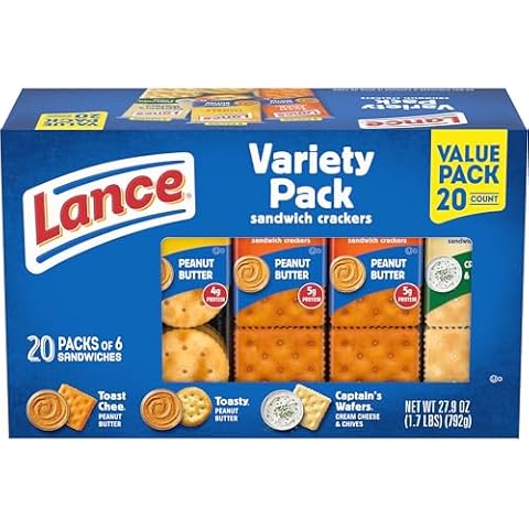 Lance Sandwich Crackers Variety Pack Cover