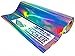 Produktbild Finest-Folia Clear Back Plottfolie Oilslick (11,94/m²) Hologramm Silber Glitter Effekt Folie Plotterfolie (5 Meter, 31)