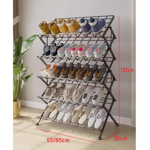 Étagère à chaussures pliable gain de temps pour entrée nette - 3