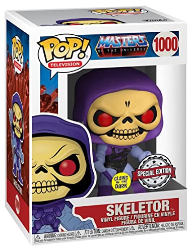 Funko 49077 Pop! Television: Masters Of The Universe - Skeletor (Glow In The Dark Special Edition) #1000