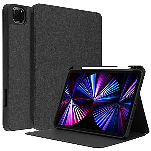 Coque iPad Pro 11 denim noir idéale pour travailler au café ou en voyage