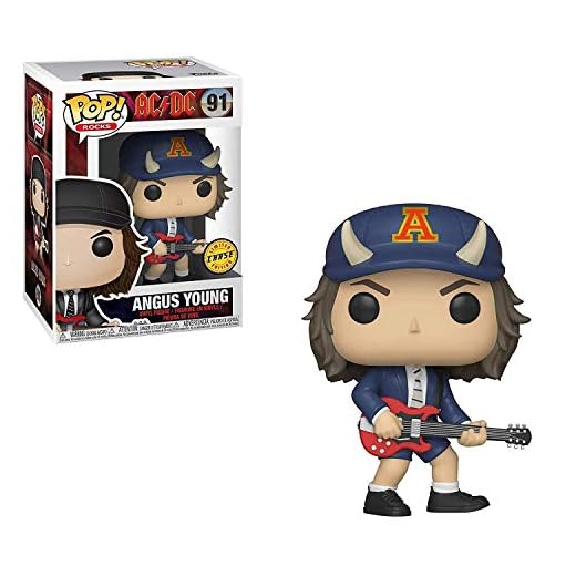 AC/DC Funko Pop Rocks Vinyl Figure Angus Young Chase