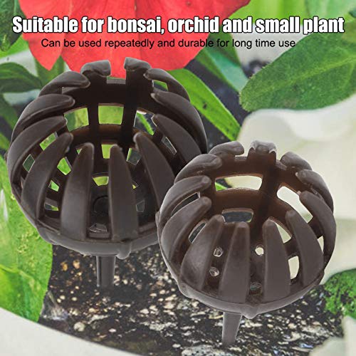 20 cajas esféricas reutilizables para fertilizante portátil miniatura 4