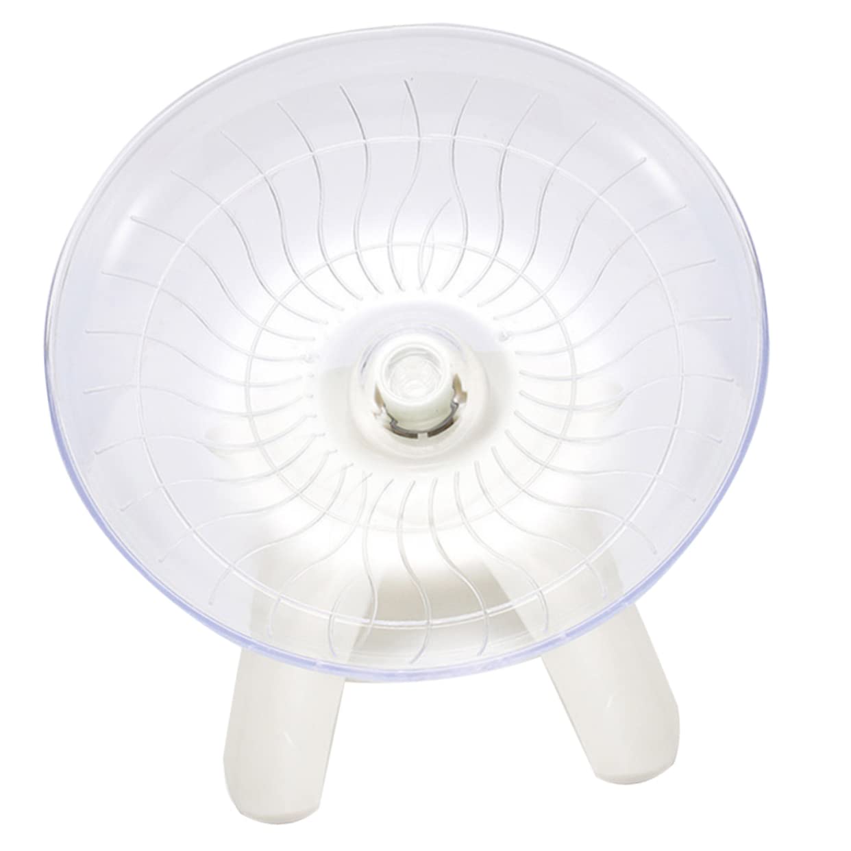 Beaupretty 3piezas Rueda De Ejercicio Silenciosa para Hámsters y Roedores Dispositivo De Diversión para Chinchillas Jerbos y Ardillas Juguete con Base Estable y Diseño Espacio