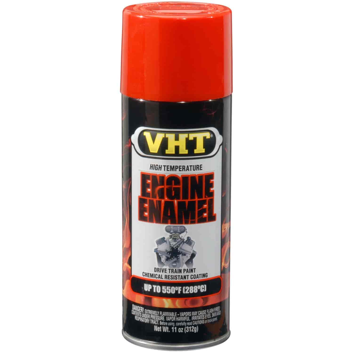 VHT SP123 550° Engine Enamel High Heat Spray Paint – Chevy Orange – 11 oz. Aerosol Can