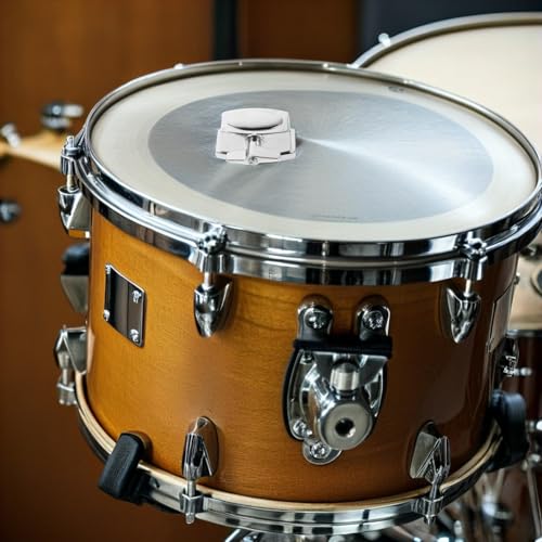 Soporte para Tom Drum 52mm Metal Plateado Beavorty miniatura 5