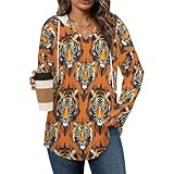 Doux et matériau : ce sweat à capuche imprimé tigre cool pour femme est fabriqué en tissu de qualité avec douceur et texture lisse. En tant que vêtement d'hiver pour femmes et femmes, il offre une expérience de port confortable pour une utilisation tout au long de la journée. Que vous soyez à la recherche de vêtements tendance ou de tenues d'automne pour femmes 2025, ce sweat-shirt pour femme assure chaleur et respirabilité confortables pour toute activité