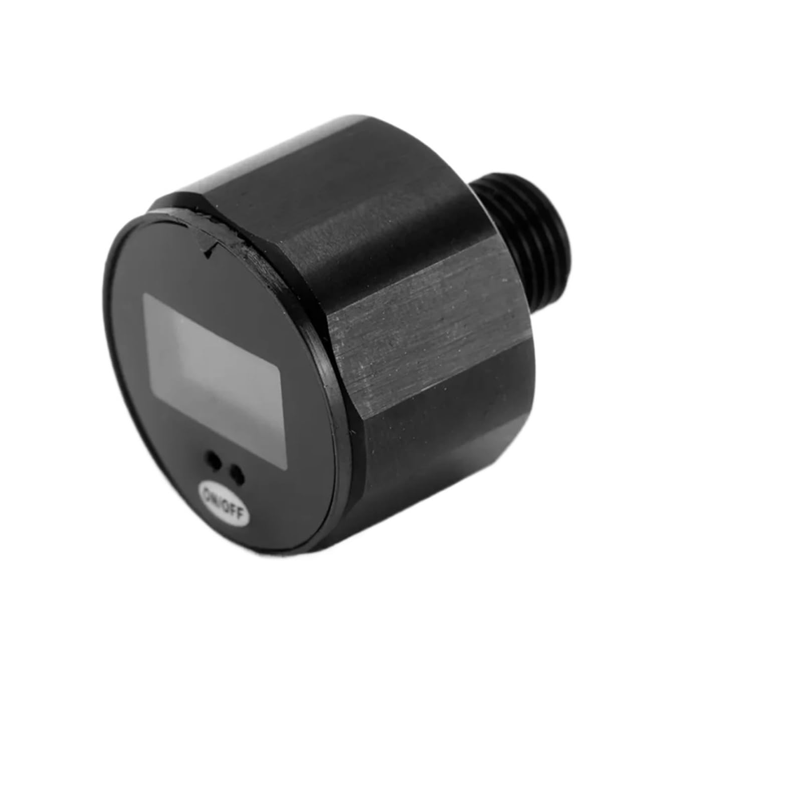 Manómetro, Manómetro Digital de calibre alta precisión, minimanómetro con pantalla retroiluminada 25mm, 400bar(6000Psi), cable USB(1-8NPT Bar)