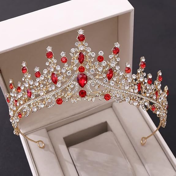 Tiara de novia hecha a mano para coronar tu historia de amor con cristales de lujo vintage 4