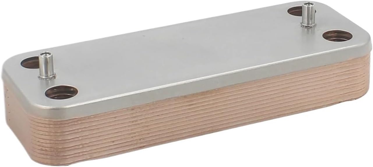 12 Plates stainless steel Flat Plate Heat Exchanger For Floor And Water Heating