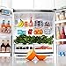 STORAGEBUD Fridge Organizer - 8 Pieces refrigerator organizer bins - Pantry Organization and Storage for Fridge & Refrigerator- BPA Free Freezer Organizer Bins