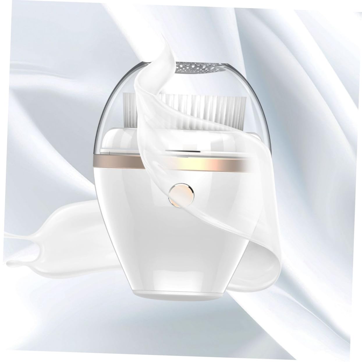 Cepillo Facial Eléctrico Limpiador con Cabezal Rotativo para Limpieza Profunda y Exfoliación Dispositivo Portátil para Mujeres y Niñas Elimina Puntos Negros y Mejora la