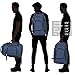 Hynes Eagle Travel Backpack 40L Flight Approved Carry on Backpack Men Large Cabin Weekender Laptop Backpack Women 15.6 inches Blue 2017
