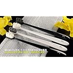 Extra Soft Toothbrush for Sensitive Gums and Teeth. Micro Nano Toothbrushes with 20,000 Ultra Soft Bamboo Charcoal Bristles. Excellent Cleaning Effect (2 Pack) (Black Wave Bristle) - Image 2