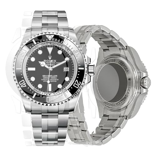 skoko Full Body Protection Film Compatible with Rolex Sea Dweller Deepsea 44mm (1.73inch), Screen & Body Protector, Clear Skin