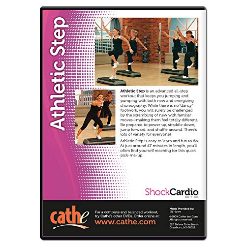 Cathe Friedrich STS Shock Cardio Athletic Step Aerobics Workout DVD