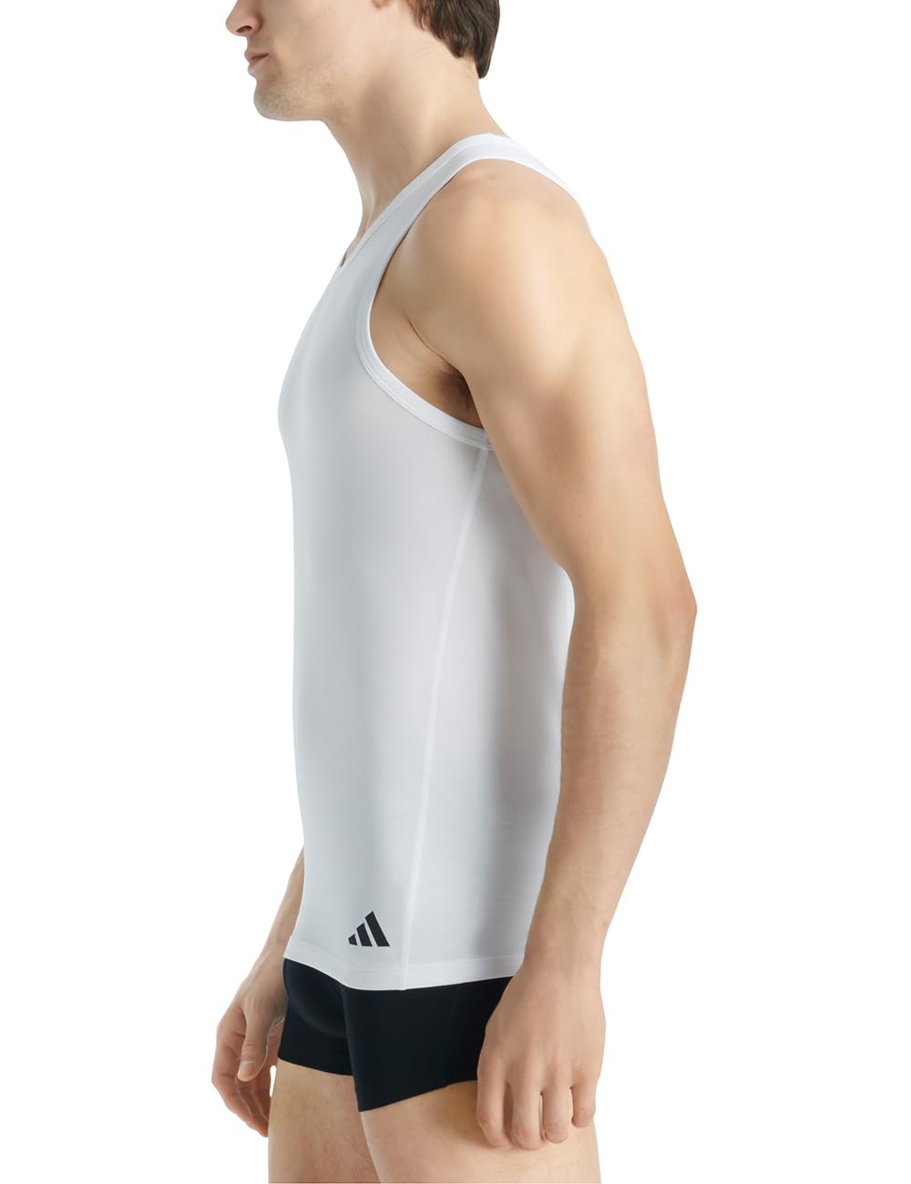 Adidas camiseta tirantes hombre (paquete de 2) - camiseta interior hombres (talla S - 3XL) - camiseta sin mangas para hombree cómoda