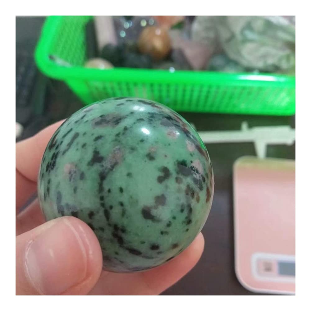 Stone Crafts Natural Red Green Treasure Crystal Clear Ball Collection for Regali Collezioni di casa