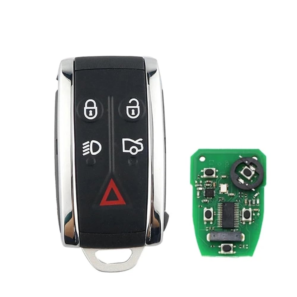 Für Jaguar XF XK XFR XKR 2009 2010 2011 2012 2013 XJ8 XK8 Smart Remote 433MHz ID46 PCF7953 Chip Schlüsselanhänger KR55WK49244