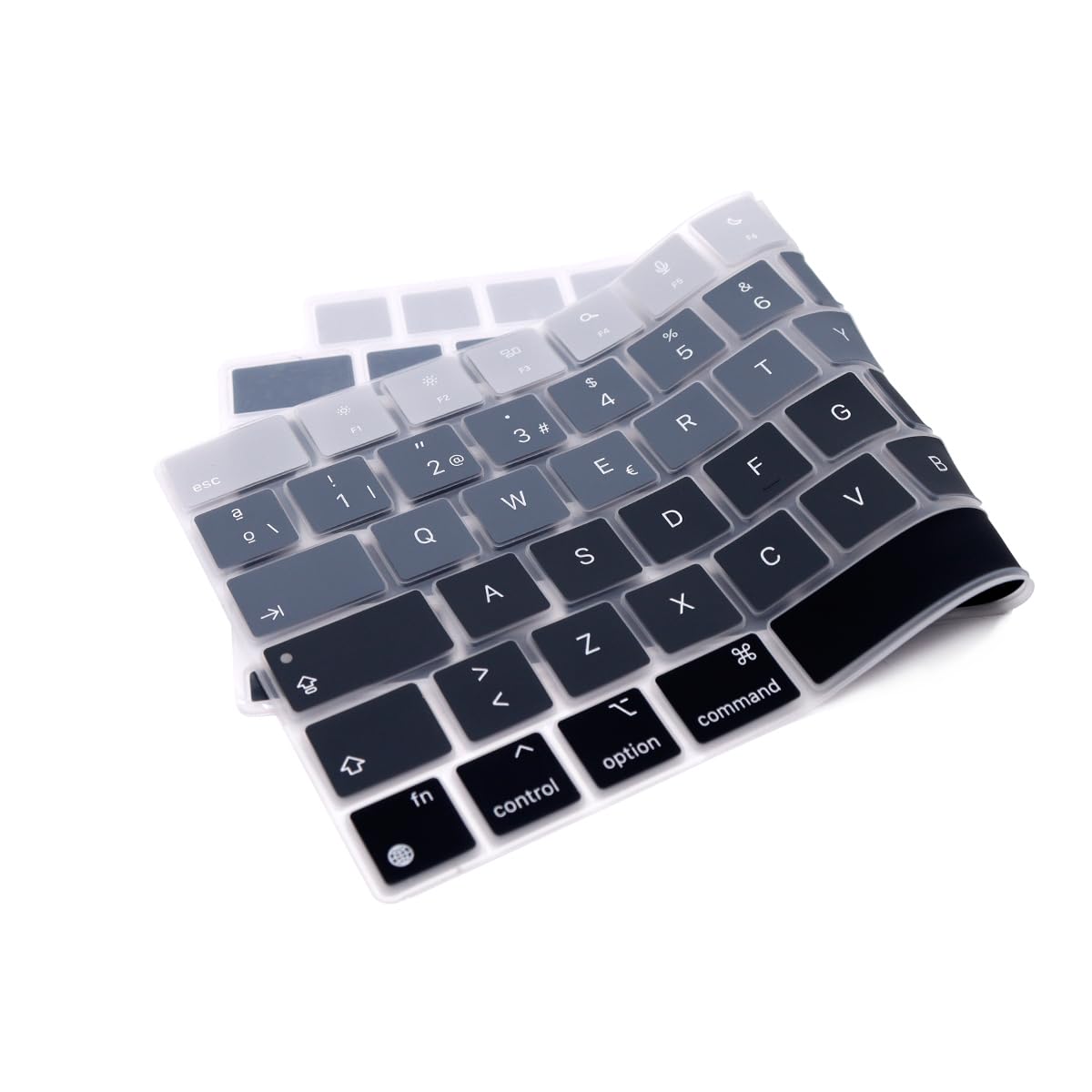 Amazon.co.jp: スペイン語薄型キーボードカバー EUレイアウト MacBook