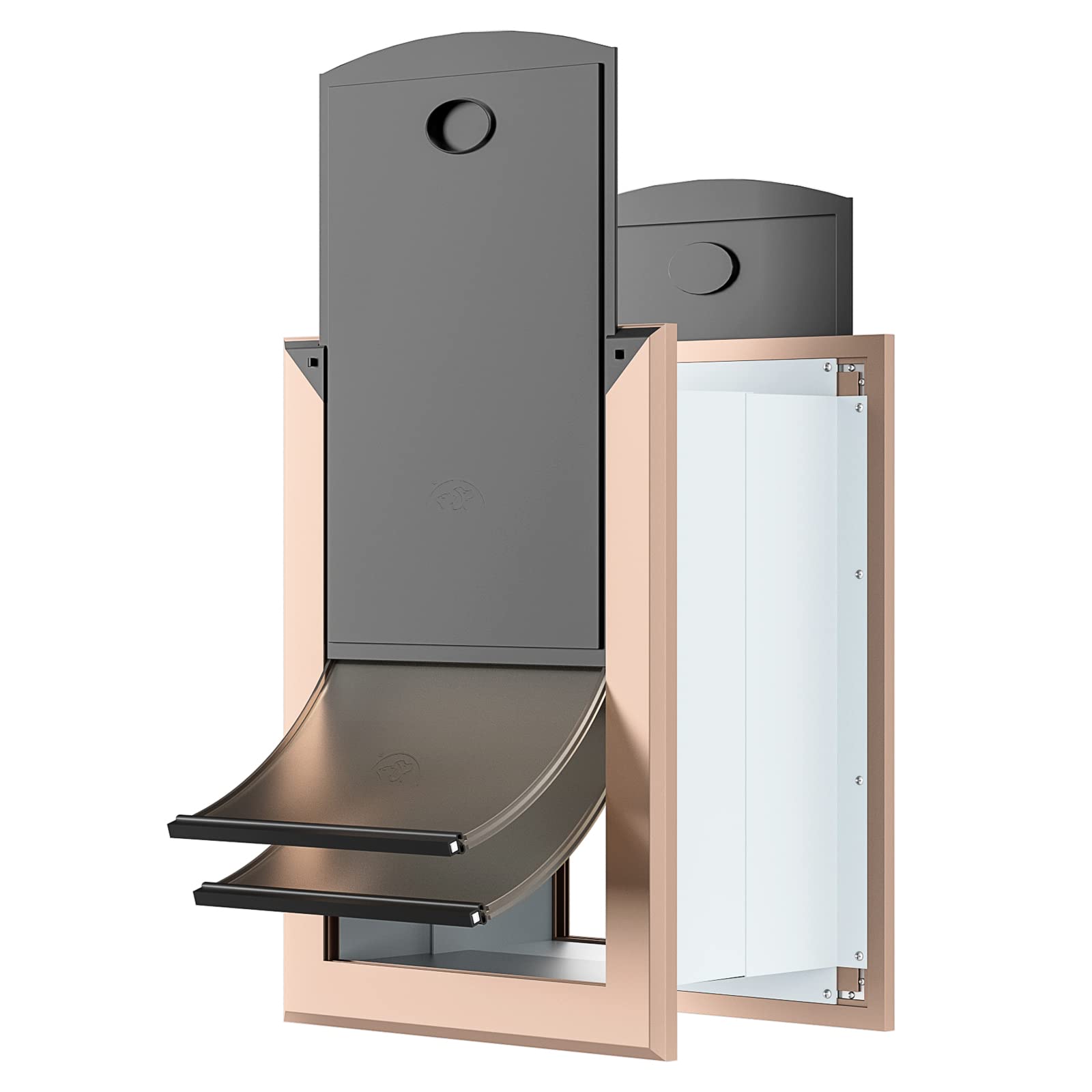 Decormax Dog Door for Wall, Energy Efficient Doggie Door with Aluminum