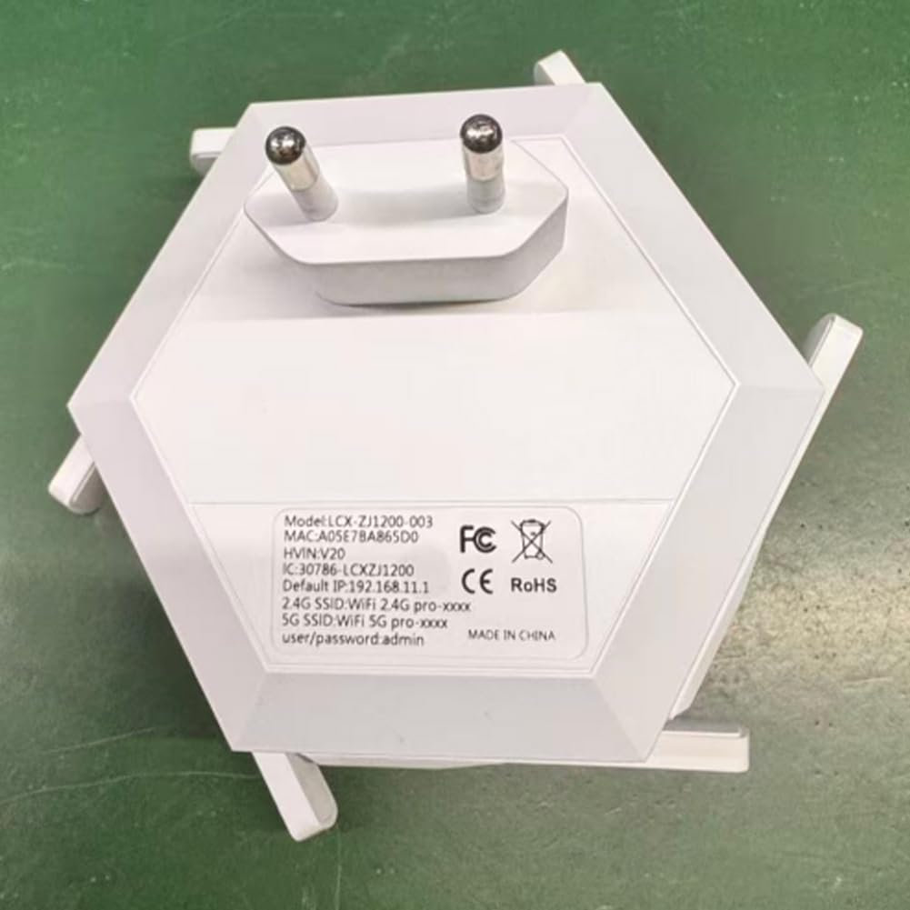 Répéteur de Signal WiFi, Haut débit Double Bande 1200 Mbps Amplificateur