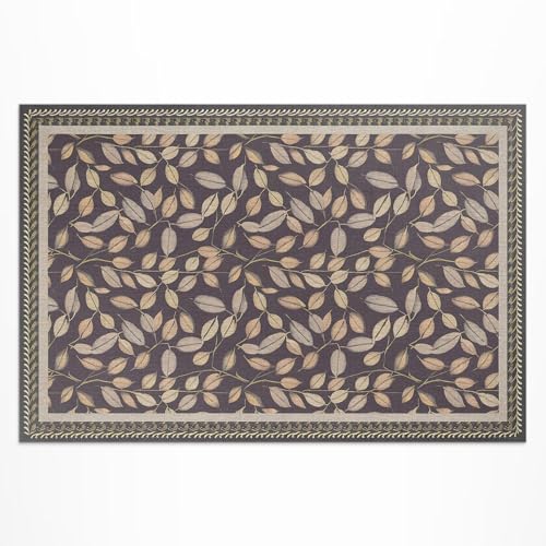Tapis vinyle extérieur 100x150 cm résistant pour protéger votre terrasse - 2