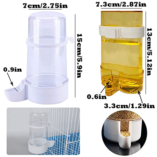 2 Pezzi Dispenser Pappagallo Distributore d'Acqua