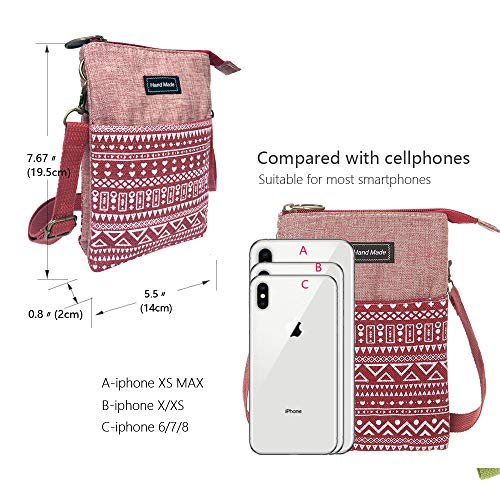 Image of Nylon Crescent Crossbody Bag for Women Men Fanny Pack Crossbody Bag Dumpling Lightweight Travel Sling Bag