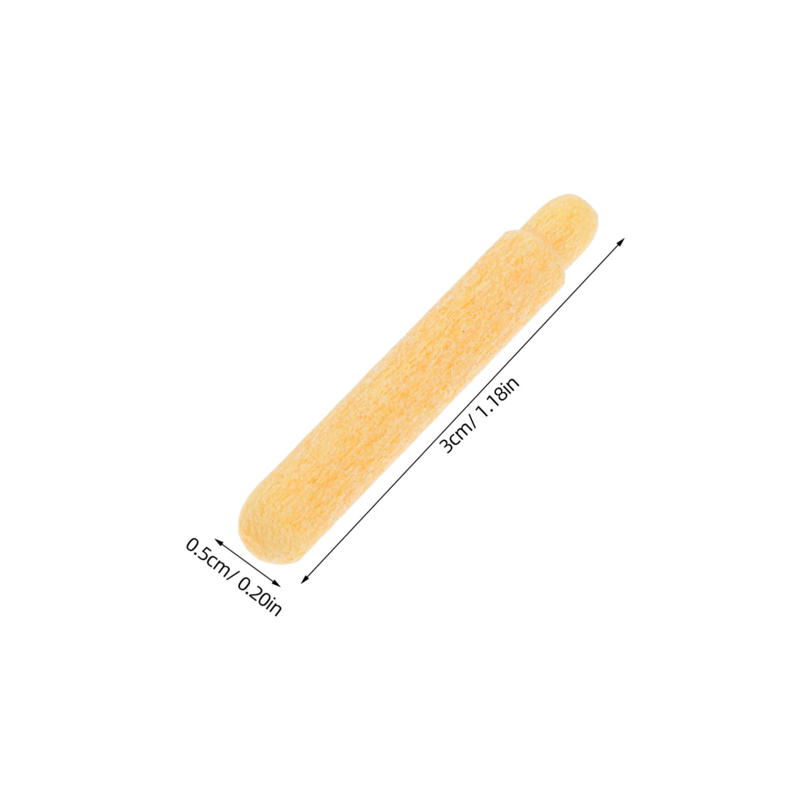 GRIRIW Nylon Paint Marker Nibs 20pcs Replacement Tips 5mm for Writing Drawing Pens