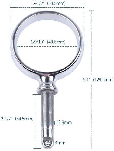 Marinebaby Oarlock de barco de aço inoxidável 316, soquete de remo Rowlock para canoa de barco peque