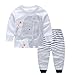 Yilaku Ropa Bebe Recién Nacido, Ropa de recién Nacido bebé niño niña Camiseta Tops Camisas niños + Pants Pantalones 2 Pcs Conjunto de Ropa