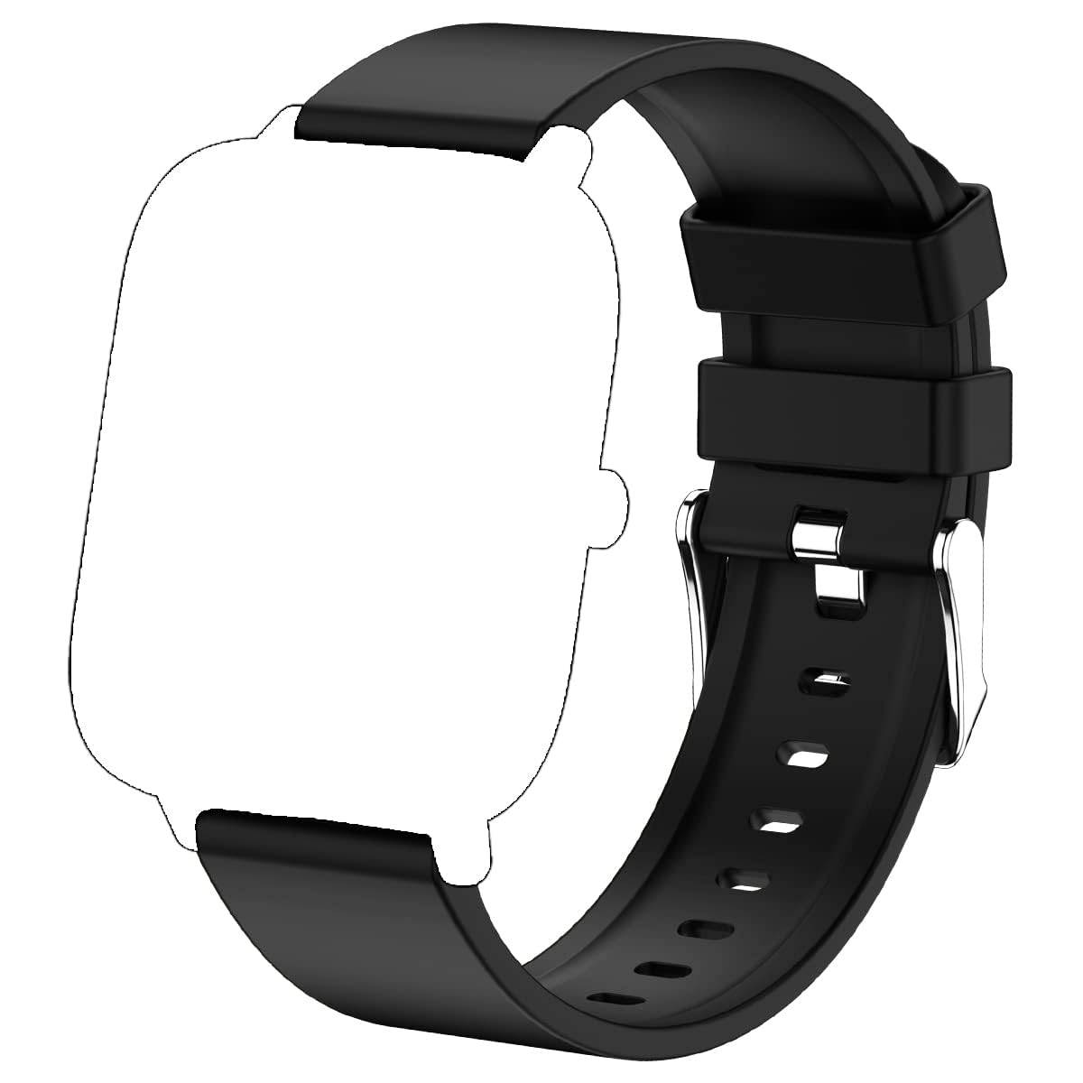 Choiknbo Smart Watch Band-T45S, Black