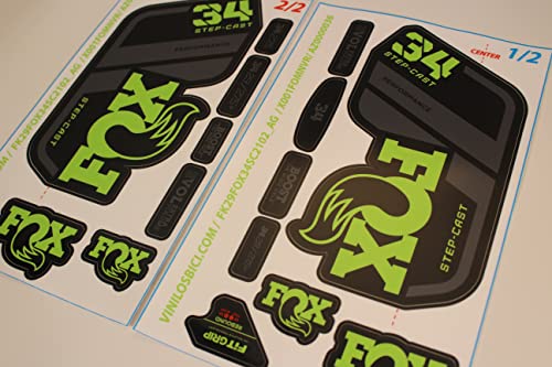 Adesivi in vinile Fox 34 Performance SC 2021