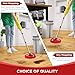 Baderke 6 Pack Chenille Mop Heads Replacements Compatible with 1 Tank System Chenille Duster Replacement Heads Microfiber Spin Mop Refill Pads Reusable Dust Refills for Floor Cleaning (Red)