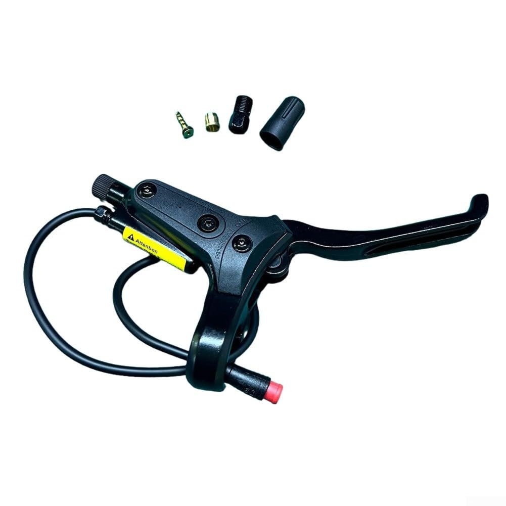 HaloModora SM2A Hydraulic Brake Lever for E-Bikes with Power-Off Brake Functionality 2-Core 3-Pin Design Aluminum Alloy and Plastic Assembly (2P Right)
