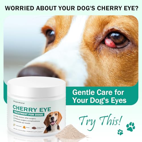 Image of Cherry Eye Treatment for Dogs, Dog Eye Supplements with Natural Ingredients, Improve Overall Eye Health, Reduces Redness and Swelling