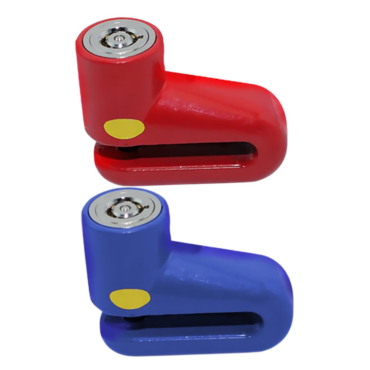 iplusmile 6piezas Cerradura De Disco Antirrobo para Motocicletas y Bicicletas De Diseño Compacto y Portátil Seguridad Robusta Compatible Diversos Modelos
