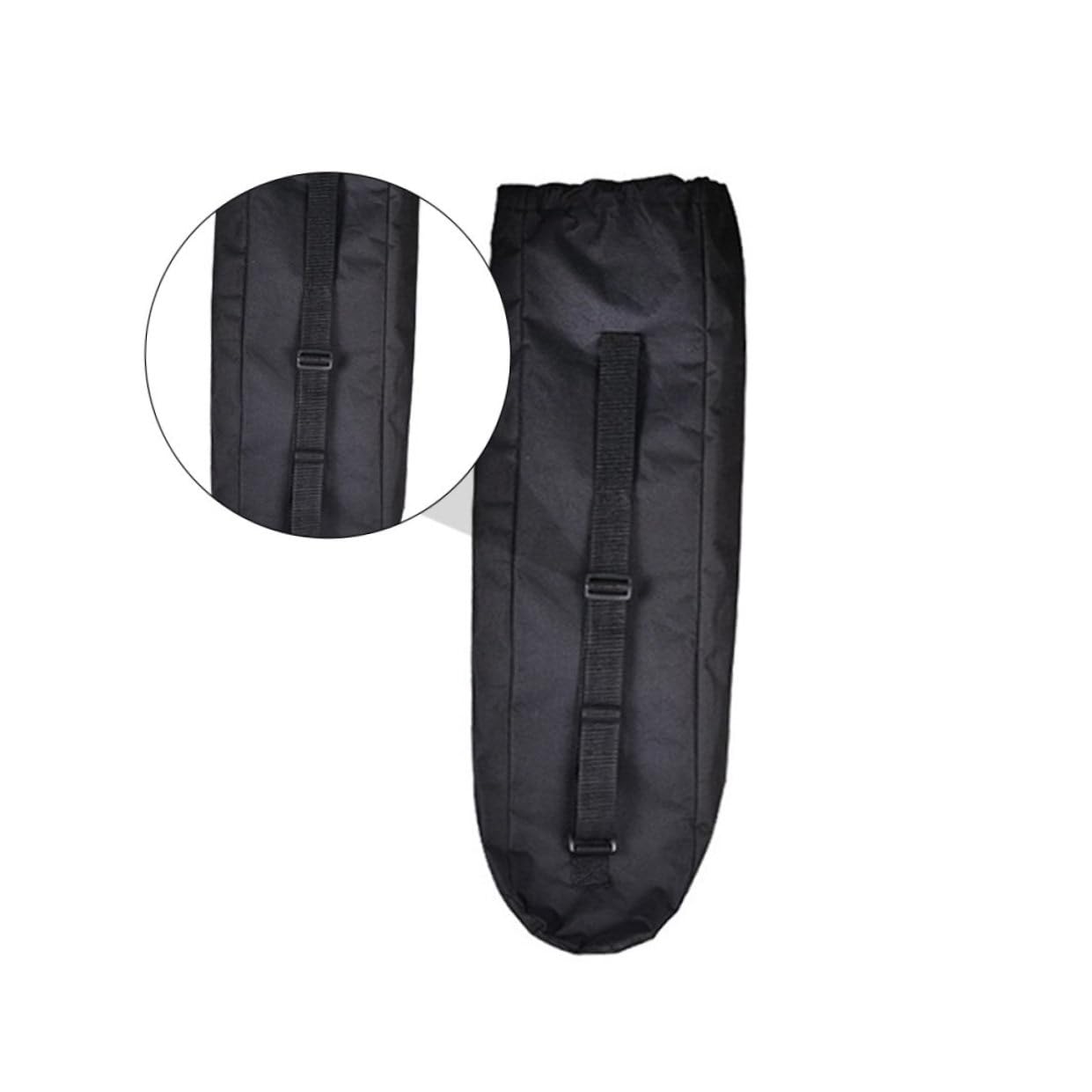 TOPBATHY Étui de Transport pour Skateboard en Tissu Oxford Noir, Bandoulière Réglable et Design Compact, pour Protéger et Porter Votre Planche de Drift